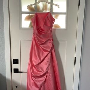 Pink formal dress